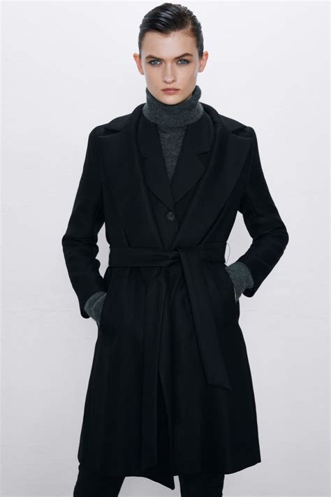 ABRIGO CINTURÓN Ver Todo ABRIGOS MUJER ZARA España Belted coat