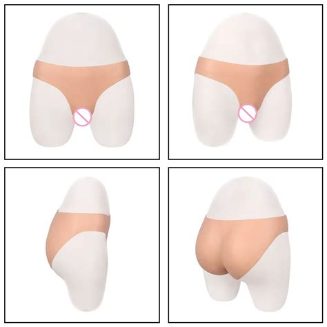 Ropa Interior De Silicona Para Hombres Bragas Falsas De Vagina Oculta