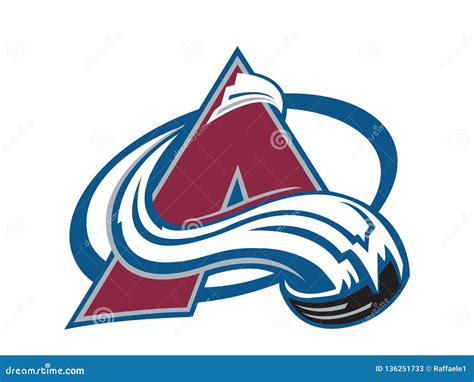 Colorado Avalanche Logo editorial stock photo. Illustration of major ...