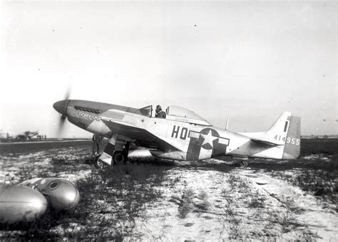 P 51 Mustang 352nd Fighter Group 487th Fighter Squadron 44 14955