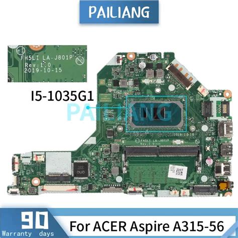 Carte M Re Pour Ordinateur Portable Acer Aspire A I G La