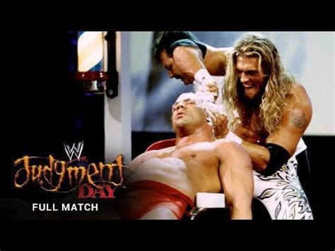 Edge vs. Kurt Angle (Hair vs. Hair Match) - WWE Judgment Day 2002 : WredditTV