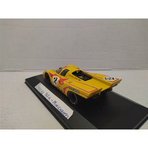 PORSCHE 917K 6 H KYALAMI 1970 SIFFERT AHRENS 1 43 MINICHAMPS CAJA NO