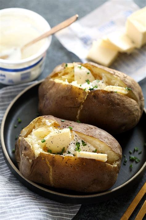 Easy Crock Pot Baked Potatoes Fit Foodie Finds