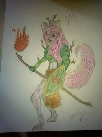 My Mates Fursona Neko The Druid By Boscobubbles On Deviantart