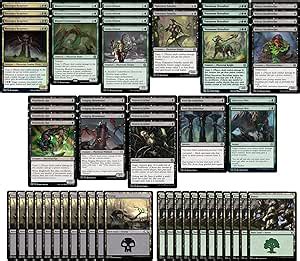 Elite Black Green Midrange Toxic Infect Deck Golgari Very Powerful