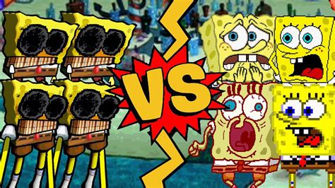 M U G E N Battles Spong Spong Spong Spong Vs Spongebob Spongebob