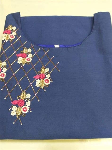 Pin By Bhagya Rajeswari F Designer On Thread Work Embroidery Blouse