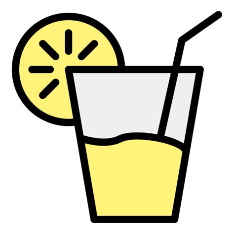 Lemonade Free Food Icons