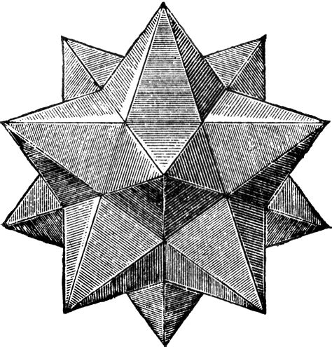 Small Stellated Dodecahedron Clipart Etc