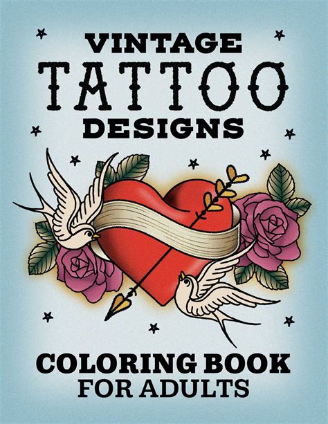 Vintage Tattoo Designs Book By Rockridge Press Official Publisher