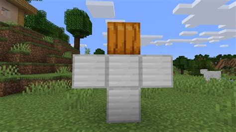 How To Make Iron Golem In Minecraft Pe