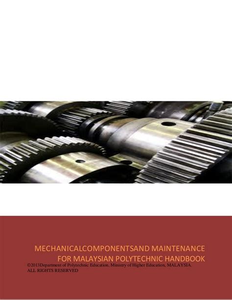 Mechanical Component And Maintenance