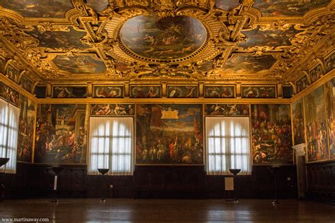 Sala Del Maggior Consiglio Palazzo Ducale Venezia Italia Flickr