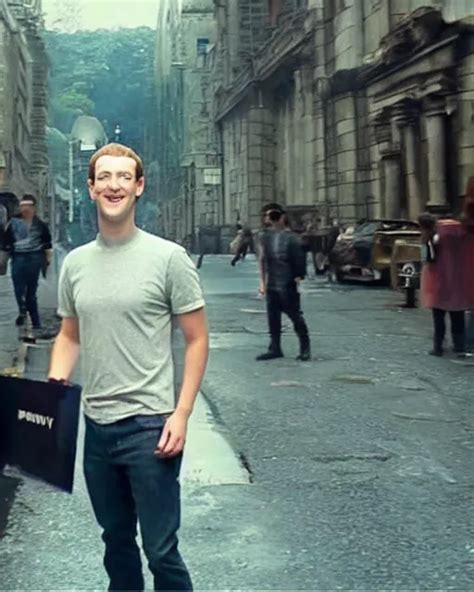 A Screen Shot From The Movie Where Mark Zuckerberg Stable Diffusion