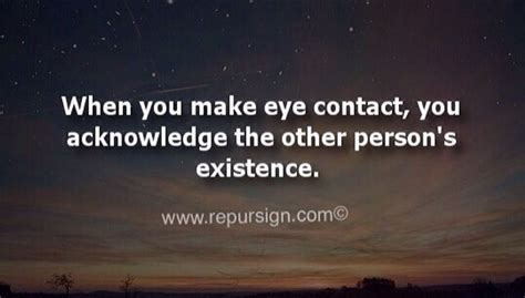 Quotes About Eye Contact Quotesgram