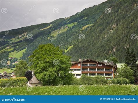 Valley Zillertal. Mayrhofen. Tirol Stock Photo - Image of mountain ...