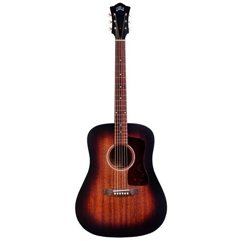 Guild D E Dreadnought Acoustic Electric Guitar Vintage Sunburst