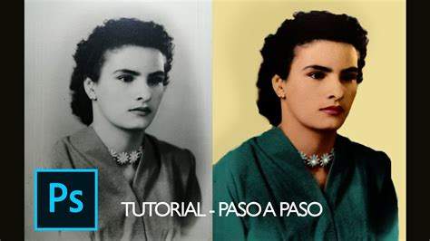 Como Restaurar Fotograf A Antigua Photoshop Paso A Paso Youtube