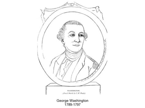 George Washington Sketch Worksheet for 2nd - 3rd Grade | Lesson Planet