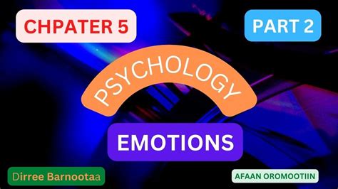 General Psychology Chapter Motivation And Emotions Part Emotions By