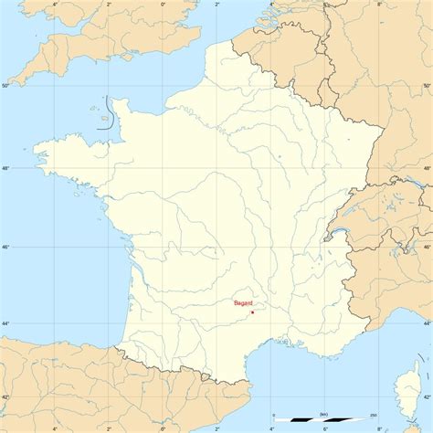 Fond de carte avec Bagard