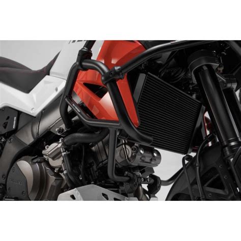 Barre Protection Moteur Noire Sw Motech Suzuki V Strom 1050 19