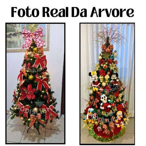 Arvore 1 80 Metros Grande 350 a 450 Galhos Decoração Natalina Enfeite