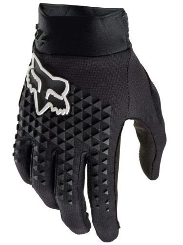 Fox Racing Defend Mens Mtb Mx Offroad Gloves Black Ebay