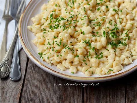 Spatzle Ricetta Originale Passo Passo Degli Gnocchetti Tirolesi