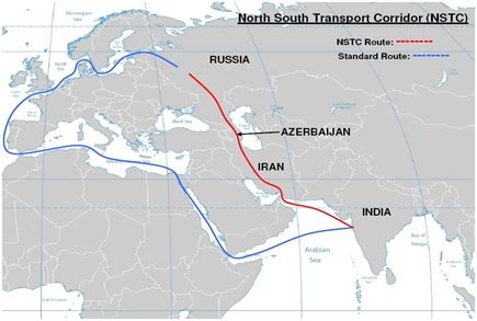 International North South Transport Corridor INSTC Optimize IAS