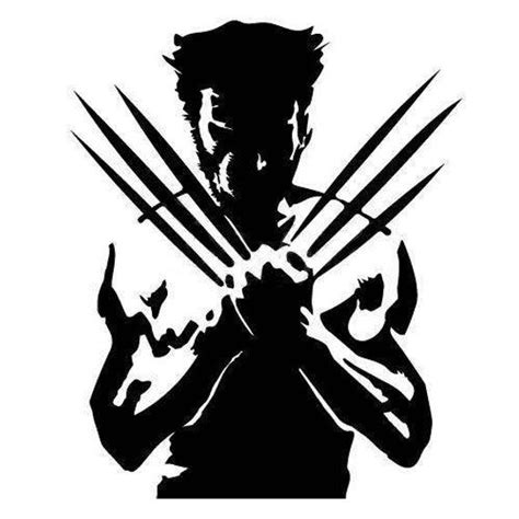 Wolverine wall decal by kubik241 | Download free STL model | Printables.com