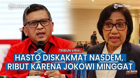 Disamping Hasto Irma NasDem Skakmat PDIP Karena Ributi Pemilu Gegara