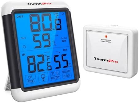 Thermopro Tp Hygrometer Humidity Gauge Indicator Digital Indoor