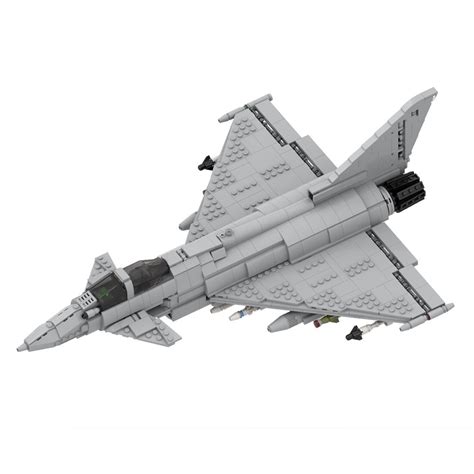 MOC Factory 41988 Eurofighter Typhoon with 1108 Pieces | MOULD KING