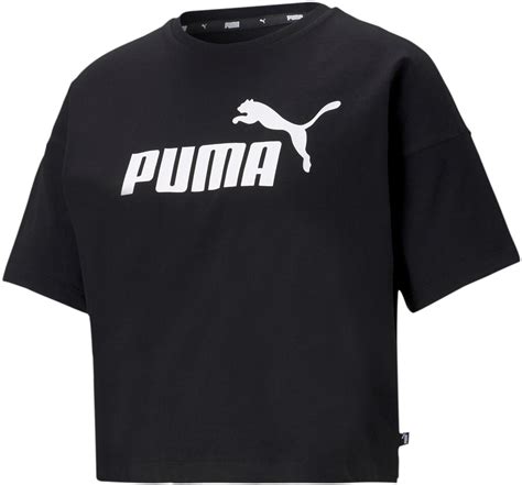 Puma Essential Logo Cropped Tee Women Puma Black Ab 11 90 € Preisvergleich Bei Idealo De