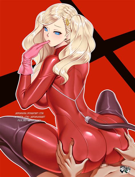 Rule 34 1boy 1girls Ann Takamaki Atlus Big Breasts Female Female On Top Jadenkaiba Long Hair