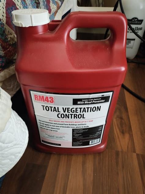 Rm43 25 Gal Total Vegetation Control Weed Preventer Concentrate With