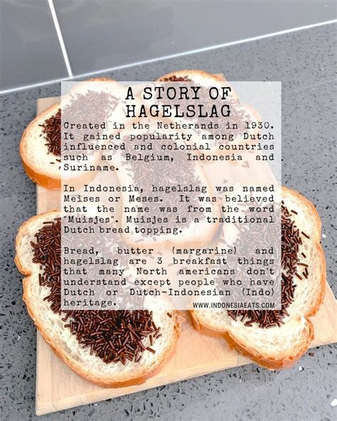 A colonialism brought a history of foods. One of them is hagelslag. #foodhistory #dutchfood # ...