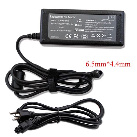 Ac Adapter Power Charger For Sony Vaio Vgp Ac V Laptop V W Adp