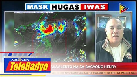 NDRRMC Nakaalert Sa Bagyong Henry Headline Pilipinas 2 Sept 2022