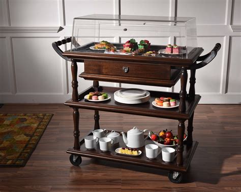 Tea Trolley Tea Cart Hardwood Furniture Home Decor Furniture Island