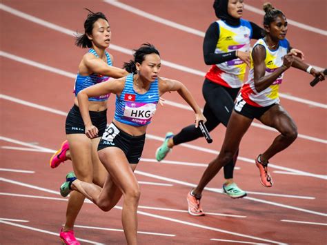 亞運田徑女子4x100米接力 港隊得第五 Rthk