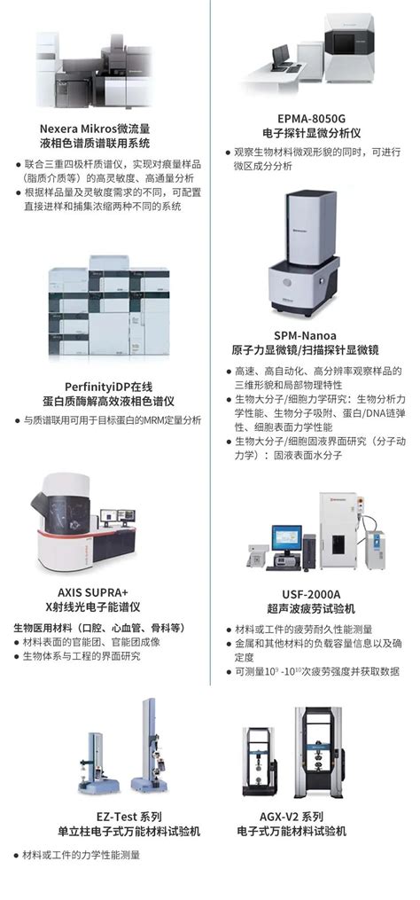 【设备更新】岛津分析仪器方案