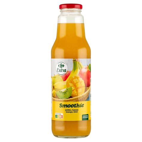 Carrefour Extra Smoothie jabłko banan mango kiwi 750 ml Zakupy online