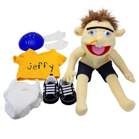 Jeffy Animated Playthings Jeffy Puppet Soft Plush Toy Hand Puppet,Jeffy ...