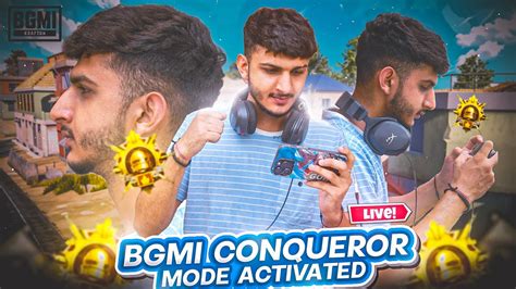 Bgmi Live Finger Fps Gameplay Conqueror Done Gaming