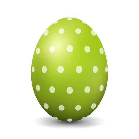 Green chicken egg for easter Realistic and volumetric egg 6180726 ...