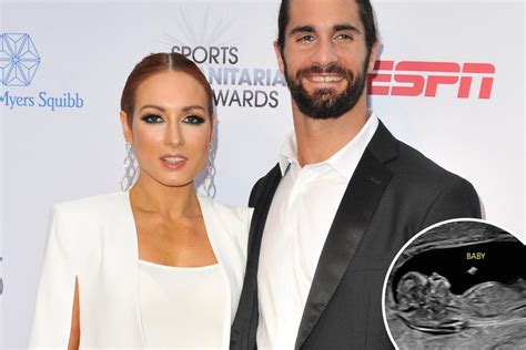 WWE star Becky Lynch shares first adorable ultrasound of baby with Seth ...