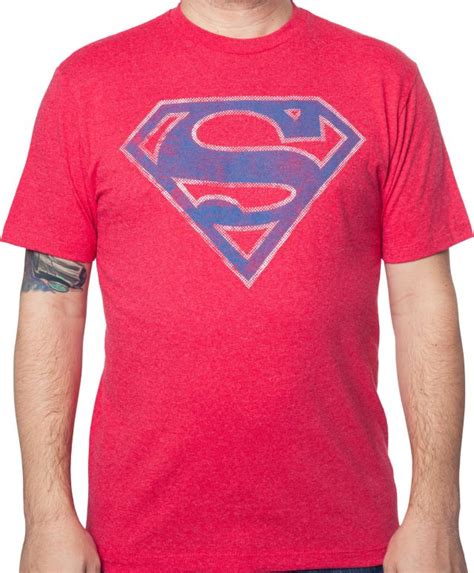 Red Superman Logo T-Shirt - The Shirt List